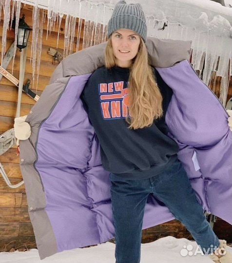 Пуховик женский KAK vata Oversize