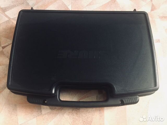 Фирменный кейс Shure оригинальный из комплекта