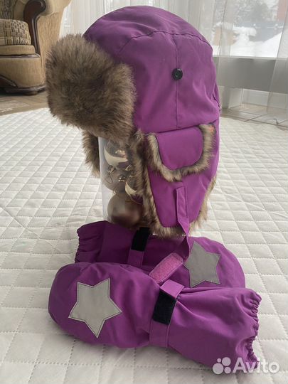 Шапка ушанка Natt и краги Igor Molo