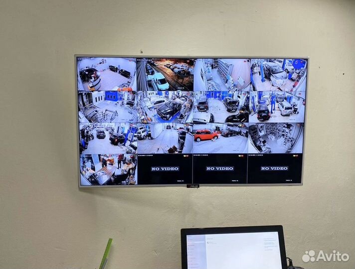 Установка видеонаблюдения. Домофон. Сигнализация