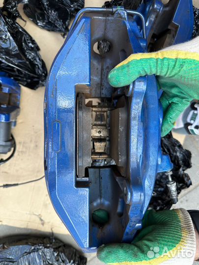 Тормоза bmw 760 395 перед 398 зад