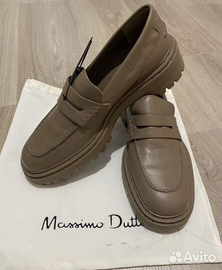 Лоферы massimo dutti 41