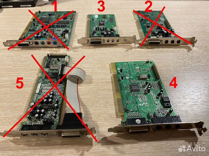 Звуковые карты ISA, PCI, USB