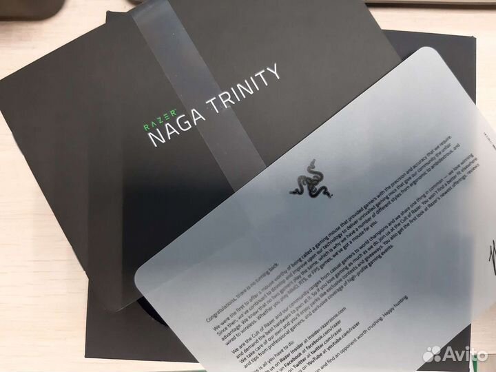 Мышь проводная Razer Naga Trinty