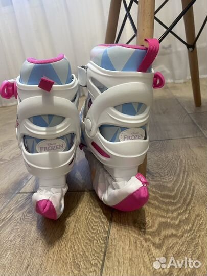 Коньки раздвижные 26-31 nordway холодное сердце