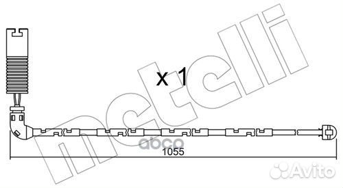 Контакт Metelli 1J0927804, GBS2501, 21584