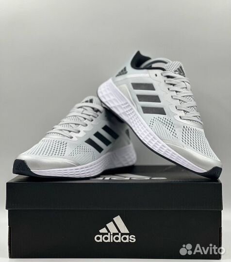 Кроссовки мужские серые Adidas новые 41-45р