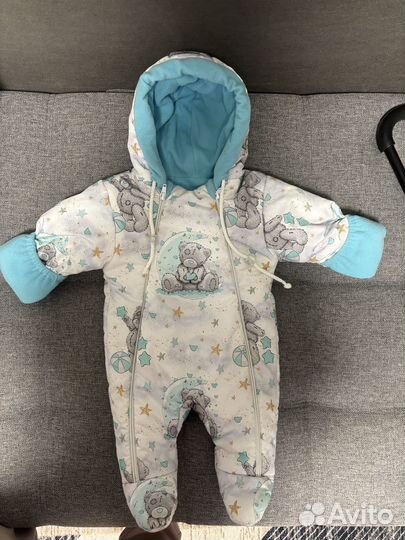Детский зимний комбинезон