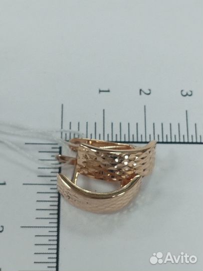 Золотые серьги