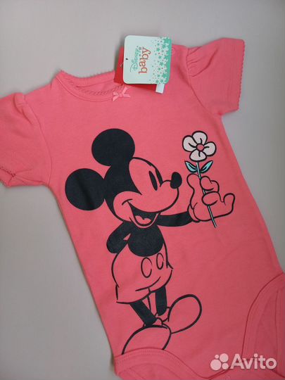 Новый боди для девочки Disney baby (86 размер)