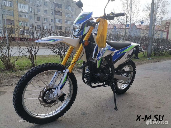 Мотоцикл racer RC300-GY8A enduro 300 с птс