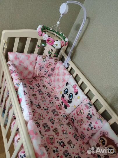 Бортики в кроватку