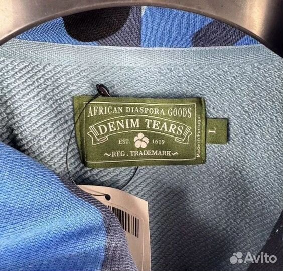 Зип худи Denim Tears x Bape