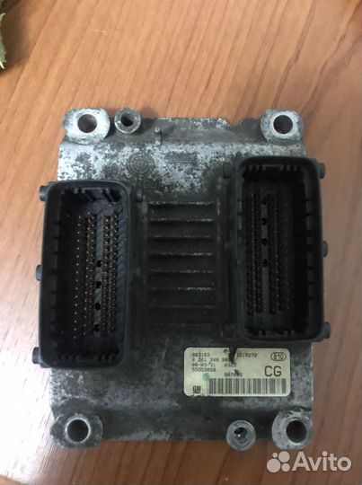Блок управления двигателем Opel corsa opc