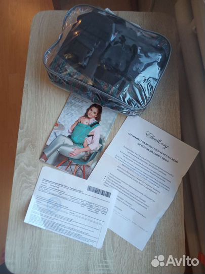 Эргорюкзак Diva для малыша с капюшоном