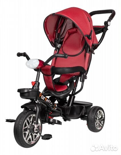 Велосипед трехколесный с родительской ручкой