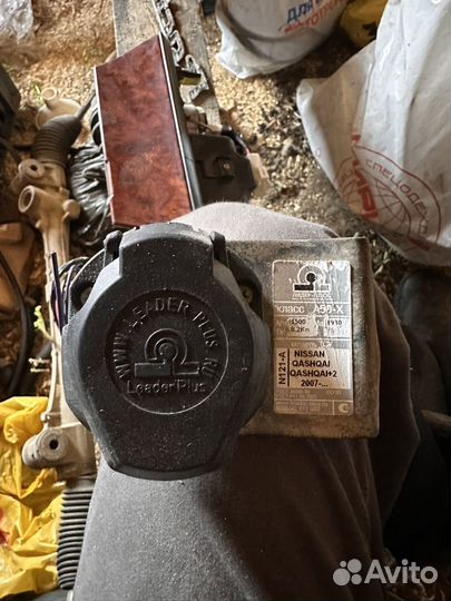 Разетка для фаркопа Nissan qashqai