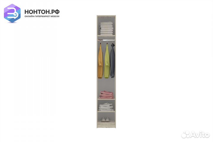 Шкаф Венеция комбинация № 5 дуб серый крафт / граф