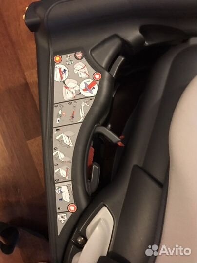 Детское автокресло 9 до 18 кг,lsofix,б/у