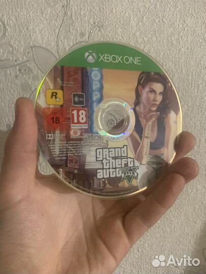 Диск gta 5 xbox one