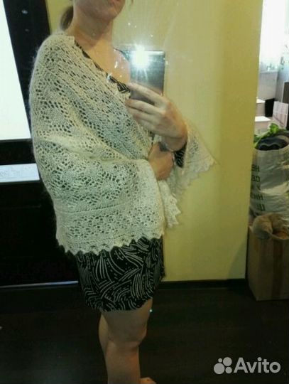 Оренбургский пуховый платок