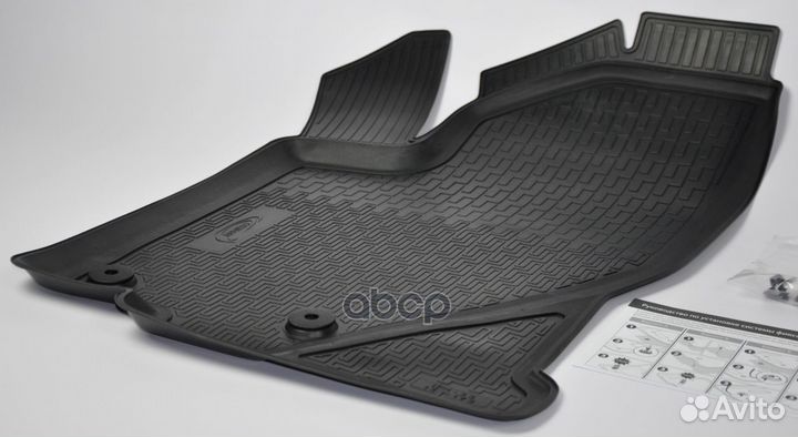 Коврики в салон полиуретан ваз 2190 Лада Granta