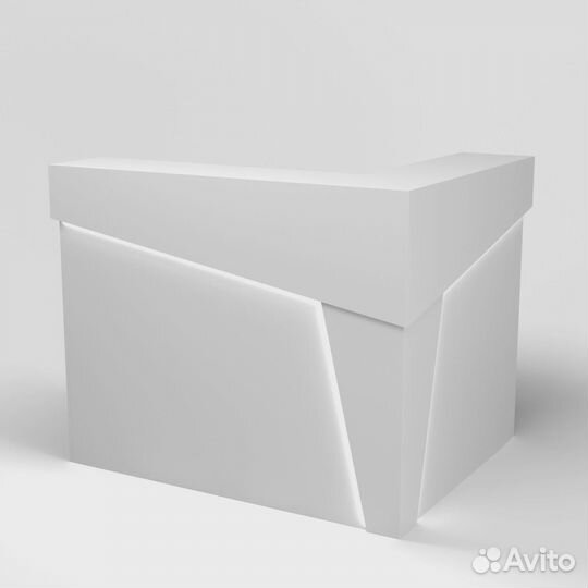 Стол Ресепшн со Скосом Угловой в Наличии