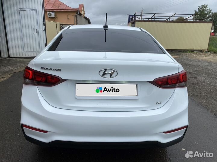 Hyundai Solaris 1.6 AT, 2018, 77 900 км