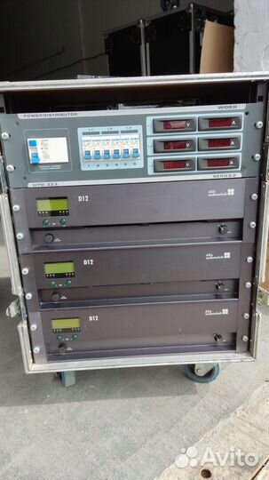 D&b audiotechnik D12 усилитель (оригинал) б/у