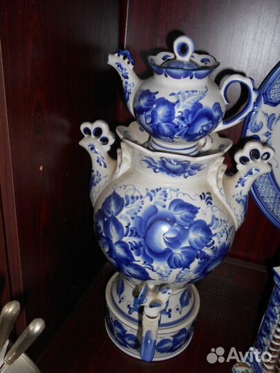 Электросамовары гжель новые 2шт. каждый 15000