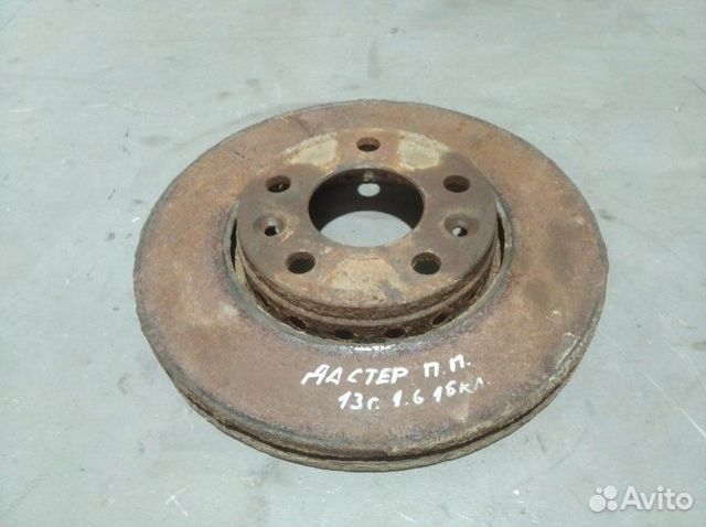 Диск тормозной передний правый Renault Duster