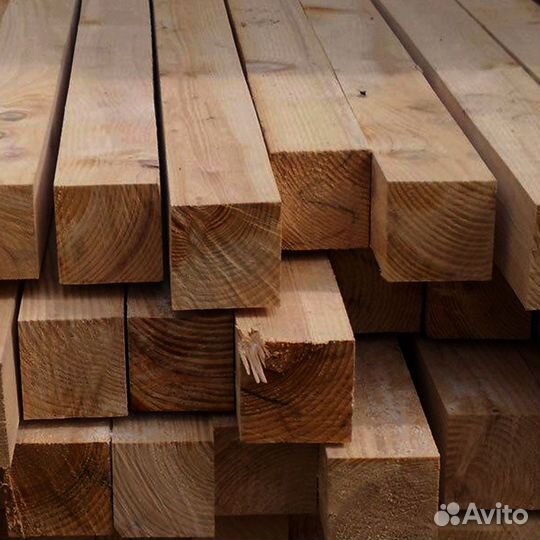 Брус из лиственницы 100x100 мм с доставкой