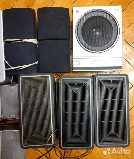 Динамики СССР и колонки 90х-2000х