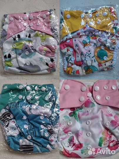 Многоразовые подгузники новые