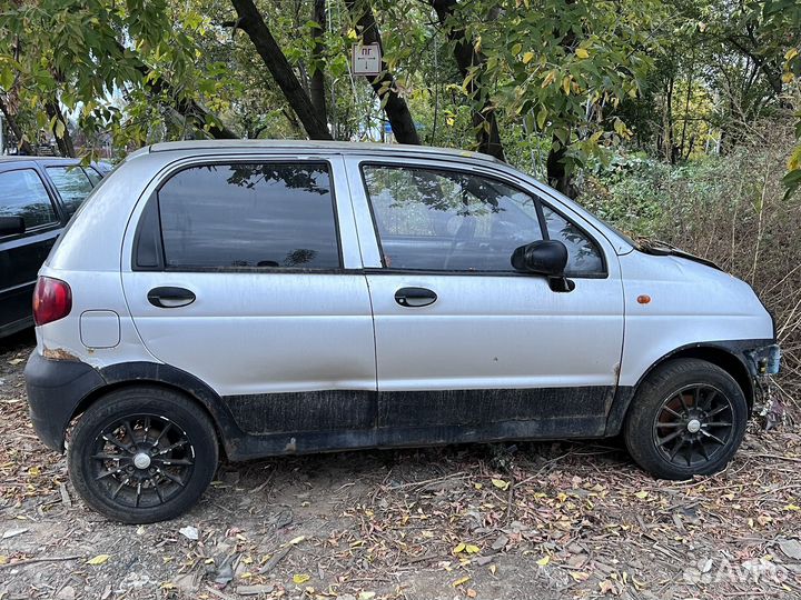 Daewoo Matiz 0.8 МТ, 2010, битый, 200 000 км