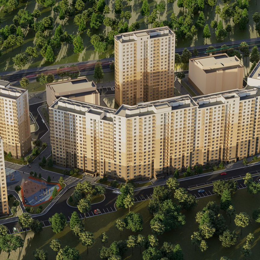 1-к. квартира, 34,1 м², 13/17 эт.