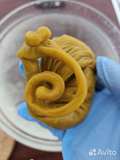 Отливка воском, чистка, воск