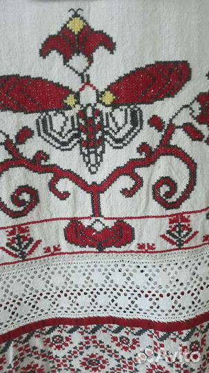 Рушники и скатерти из льна и канапли