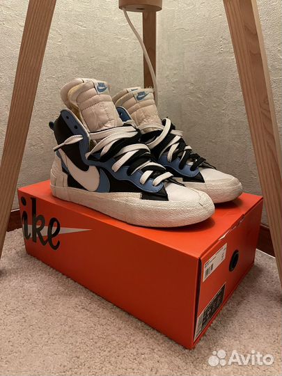 Кроссовки Nike blazer mid x sacai