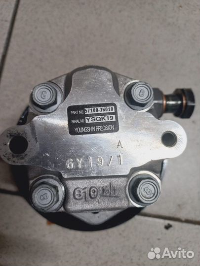 Насос гур на hyundai sonata nf