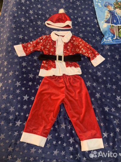 Новогодний костюм деда мороза