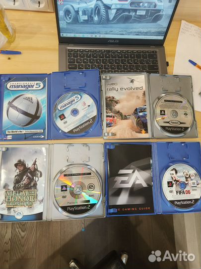 Диски для PS2 лицензия