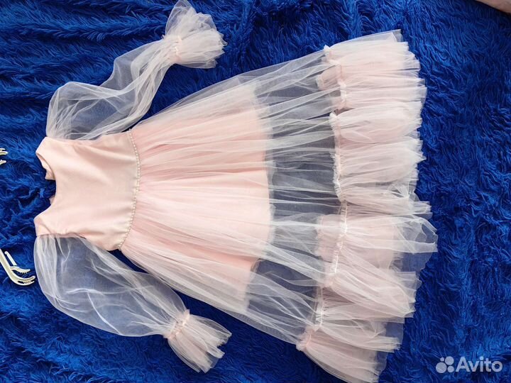 Платье для девочки 92