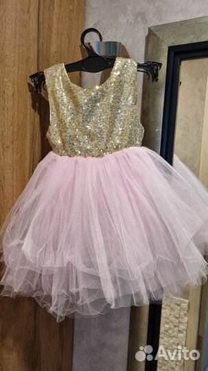 Платье праздничное 86-92