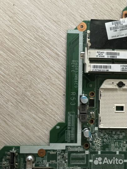 Материнская плата hp pavilion g6 2000