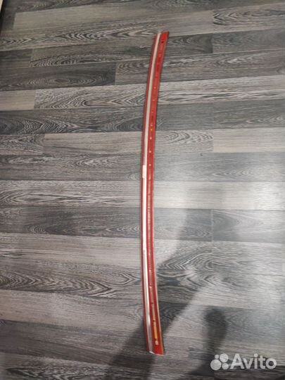 Накладка защитная на задний бампер lexus rx