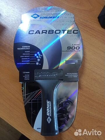 Ракетка для н\т donic Carbotec 900 carbon новая