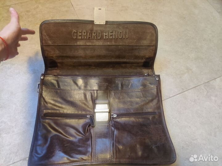 Gerard Henon сумка мужская, портфель