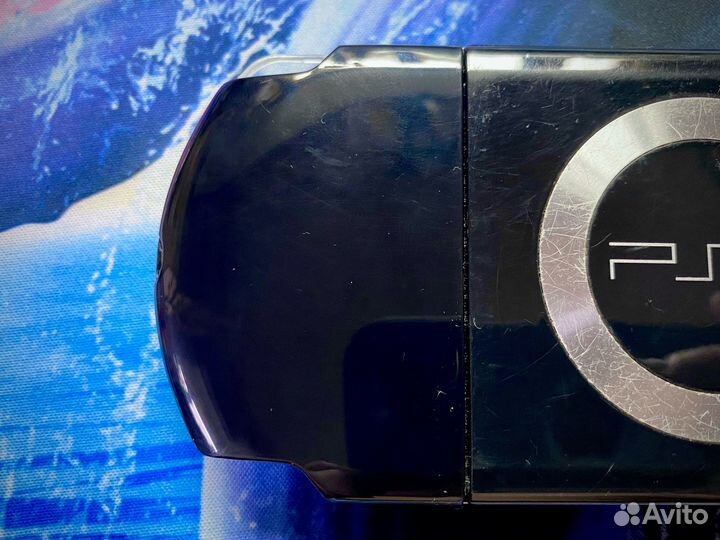 Крышка АКБ черная для PSP 2000 - 3000