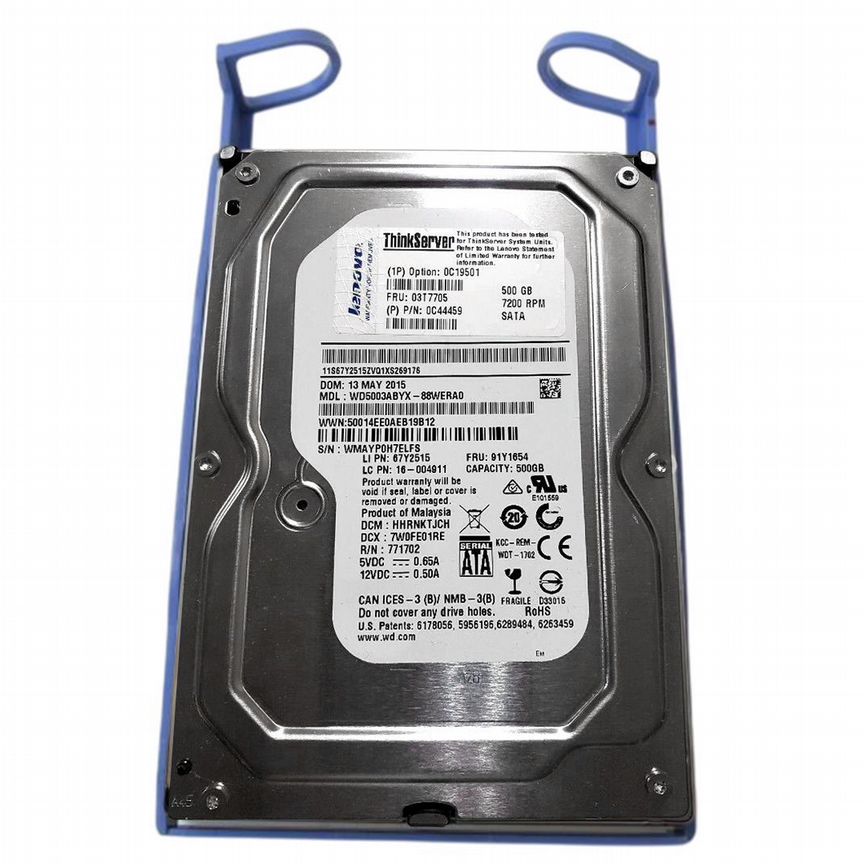 [03T7705] Жесткий Диск Lenovo 500gb Sata3 3.5" Hdd 03t7705